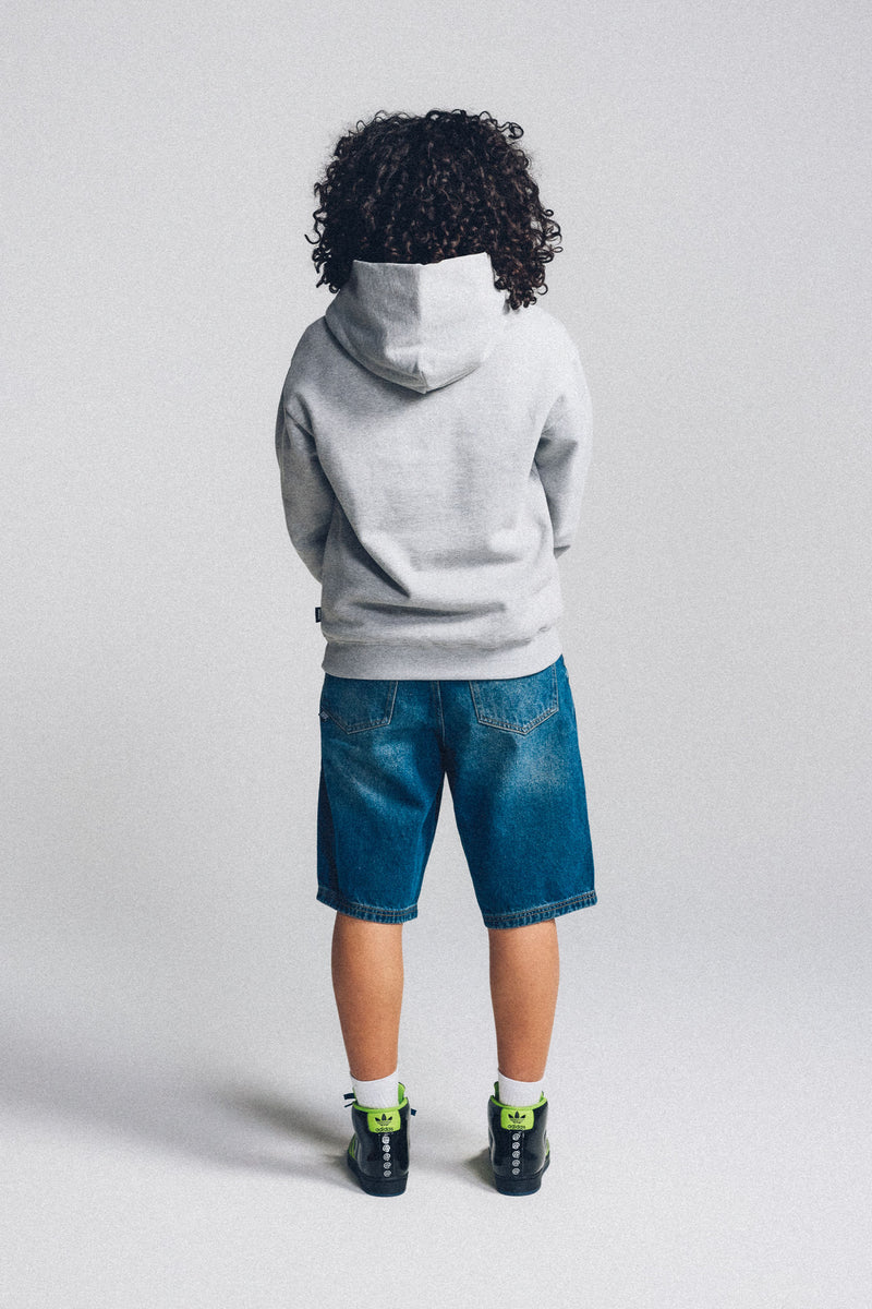 Baggy Denim Shorts - Cleansed Blue