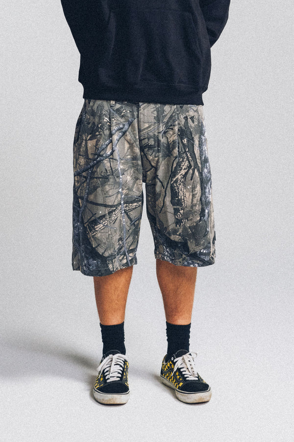 Phat Short - Grey Camo
