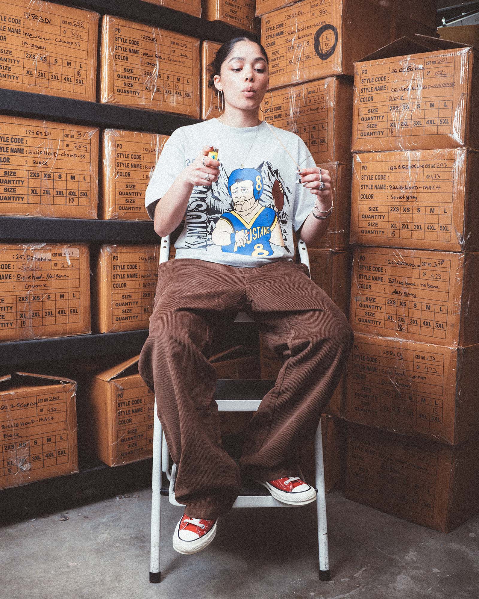 BEEFY TEE 2.0 - LOWER X WAX MUSTANG - POWERBALL